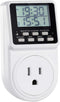 Digital Infinite Repeat Cycle Intermittent Timer Plug for Electrical Outlet, 24 Hour Programmable Indoor Timed Power Switch with Countdown Delay O...