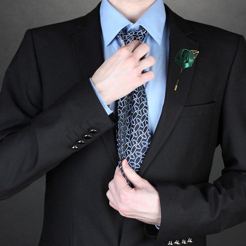 12Pieces/lot Groom Boutonniere Wedding Silk Rose(3.5cm) Flowers Accessories Prom Pin Man Suit Decoration Green...