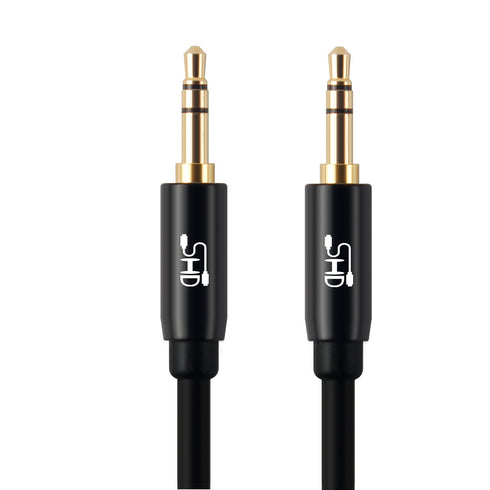 SHD Aux Cable, 3.5mm Audio Cable Aux for Car Auxiliary Audio Stereo Cable 3.5mm Cord Premium Sound Dual Shielded with Gold Plated Connectors-6Feet...