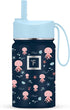 IRON °FLASK Kids Water Bottle - Straw Lid, 20 Name Stickers, Vacuum Insulated Stainless Steel, Double Walled Tumbler Travel Cup, Thermos Mug - Ink...