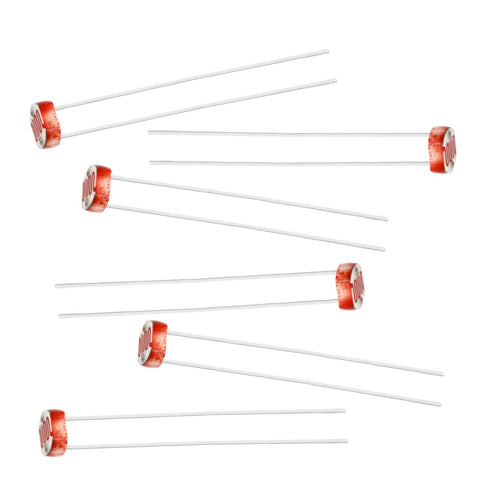 Chanzon 5mm 10 ? ohm Photoresistor LDR Resistor 5549 GL5549 Light-Dependent Photoconductor 20pcs Photo Light Sensitive...