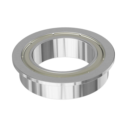 MF117ZZ 10PCS Flange Ball Bearing 7×11×3mm Double Metal Shielded Flanged Bearing Chrome Steel ABEC-1(P0) Z2 Deep Groove Ball Bearing for Industria...