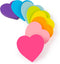 Heart Sticky Notes 3x3 in, 8 Pads, Super Cute Bright Color Strong Adhesive Post, Clean Removal, 82 Sheets/pad...