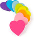 Heart Sticky Notes 3x3 in, 8 Pads, Super Cute Bright Color Strong Adhesive Post, Clean Removal, 82 Sheets/pad...