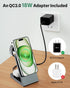 for MagSafe Charger Stand 3 in 1, Magnetic Wireless Docking Station Charger for iPhone 15 14 13 12 11 Pro Max, 15W Fast Phone Charging Station for...