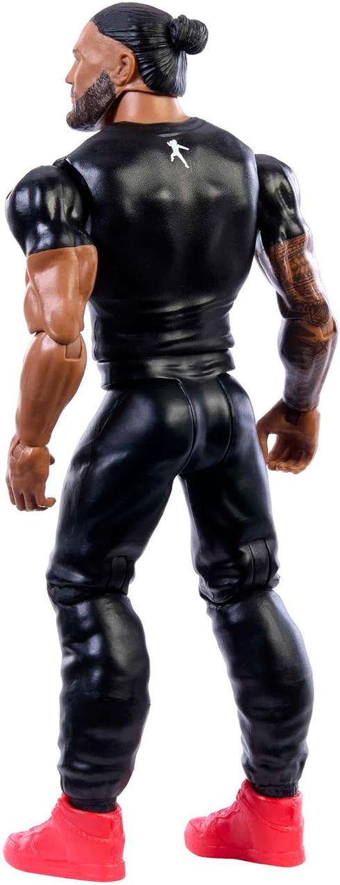 Mattel WWE Roman Reigns Basic Action Figure, 10 Points of Articulation & Life-like Detail, 6-inch Collectible...