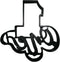 NUMBER ONE 1 WITH WORD BIRTHDAY ANNIVERSARY PARTY AGE DETAILED COOKIE CUTTER MADE IN USA PR2402...