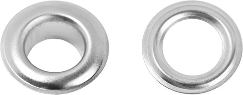 500pcs Grommets 1/4 Inch (6mm) Washers and Grommets Kit for Grommet Tool, Banner & Posters Metal Grommets Eyelets for Fabric Clothes Leather Belt ...