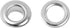 500pcs Grommets 1/4 Inch (6mm) Washers and Grommets Kit for Grommet Tool, Banner & Posters Metal Grommets Eyelets for Fabric Clothes Leather Belt ...