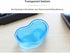 Silicone Mouse Wrist Rest Heart-Shaped Mouse Pad Cool Hand Cushion Relieve Pain Wrist Support for Computer, Laptop (Blue)...