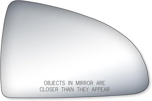 Fit System 90206 Passenger Side Mirror Glass, Chevrolet Malibu Base, LS, LT, Pontiac G6 Coupe, Sedan...