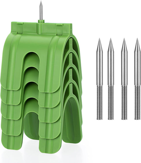 Sumnacon 5 Pack Drywall Outlet Markers Outlet Marker for Drywall Installation with Steel Tips ABS Plastic Drywall Marking Tool for Electrical Outl...