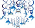 30PCS Shark Hanging Swirls Decorations - Summer Pool Decoration Under the Sea Party Decoration Ocean Theme Party Supplies Baby Shark Birthday Part...