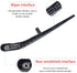 OTUAYAUTO Rear Windshield Wiper Arm Blade Set, Replacement for Jeep Liberty 2008-2012 Vehicles - Replacement OEM 68034341AD...