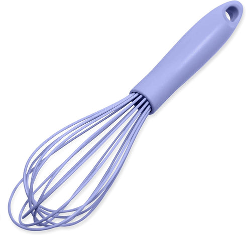 Chef Craft Premium Silicone Wire Cooking Whisk, 10.5 inch, Pastel Blue...