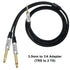 DTECH 5ft 3.5mm to 1/4 Adapter Audio Stereo Cable TRS 1/8 to Dual Quarter Inch TS 6.35mm Y Splitter Guitar AMP Aux Cord for Headphones Jack Laptop...
