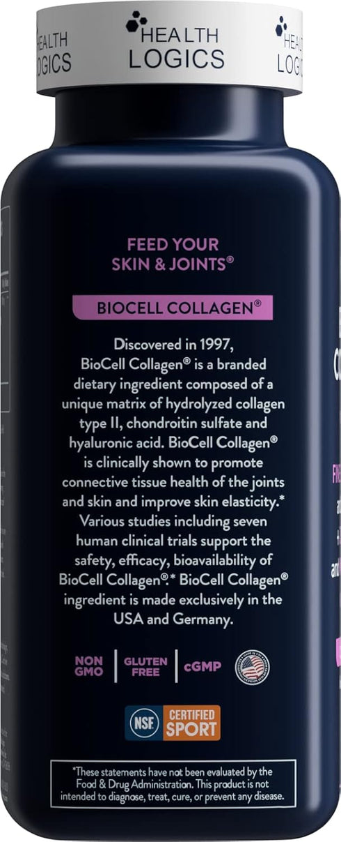 BioCell Collagen Joint and Skin Care 120 Capsules...