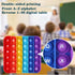 2 in 1 Fidget Toys, ABC Learning and Educational Toys, Poppers Fidget Toys,AK-SHIP Stress Relief, Autism Sensory Toys [26 Letters on One Side | Nu...