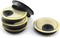 5pcs 2-3/8 inch (60mm) Metal Desk Grommets for Managing and Hiding Wire Cord Cable Hole Cover Office PC Desk Cable Cord Organizer Zinc Alloy Cover...