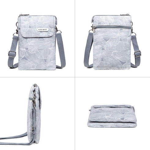 Canvas Small Crossbody Bags Cell Phone Purse Wallet Shoulder Bag for Women Teen Girls...