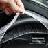 Universal Disposable Steering Wheel Cover with 100 Disposable Steering Wheel Covers and 100 Disposable Gearbox Covers with Elastic Decorative Stri...