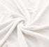 Exclusivo Mezcla Fleece Throw Blanket for Couch, Sofa, 300GSM Super Soft and Warm Blankets, Pure White Throw All Season Use, Cozy, Plush, Lightwei...