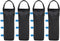 112 LBS 4-Pack Canopy Weights Sideband Sand Bags for Canopy Outdoor Advertising Tent Sunshade Fixed Windproof Pop up Canopy Tent (Blue Fixing Stra...