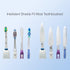 Toothbrush Shields - Pack of 10 Toothbrush Head Cover Caps - Breathable, Quick-Drying & Disposable - Perfect for Travel, Home & Office Use...