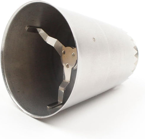 Ateco Sultan Tube (Protruding Cone), Silver (796)...