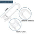 Cabinet Locks Child Safety, Sliding Baby Proofing Safety Locks for Cabinets, 4 Packs U Shaped Childproof Cabinet Latch for Kitchen Bathroom Knobs,...