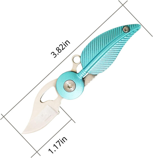 Pocket Knives & Folding Knives,Mini Pocket Knife for Women,Small Pocket Knife,Edc Knife with Chain,Cool Knives,Cool Gadgets,Cute Key Accessories(B...