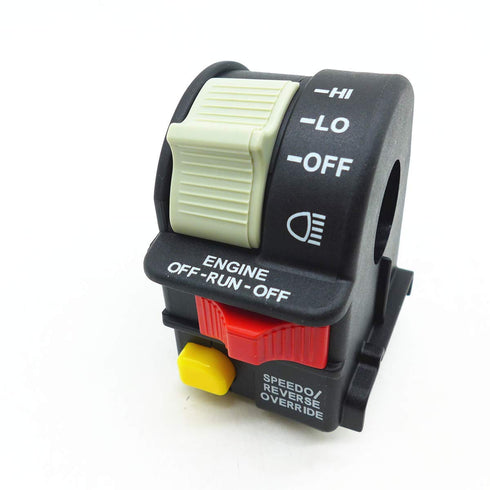 Handlebar Light Switch Fits for Polaris Sportsman 2001 2002 2003 2004 2005 Replaces 4010591 4010560 4010422 4011835 Hi Lo Off for ATV Motorcycle S...