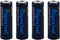 14430 3.2v Rechageable Batteries for Solar Lights- LiFePO4 Battery 14430 500mAh for Outdoor Solar Lights,Tooth Brush, Shaver(4pack)...