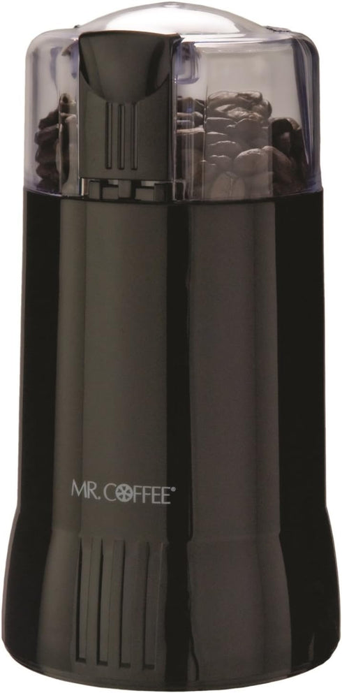 Mr. Coffee Electric Coffee Bean Grinder, Black...