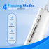 Water Flosser, 4 Modes Cordless Oral Irrigator, Portable and Rechargeable IPX7 Waterproof 110 Days Powerful Battery Life Water Dental Flossers for...