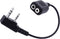 Arrowmax ACDM1-K2 M1 to K1 Adapter Cable Connector Compatible with BaoFeng BTECH UV-5R UV-5RA UV-5RE UV-5R3 BF-F8HP UV-82HP Kenwood 2-PIN Radios N...