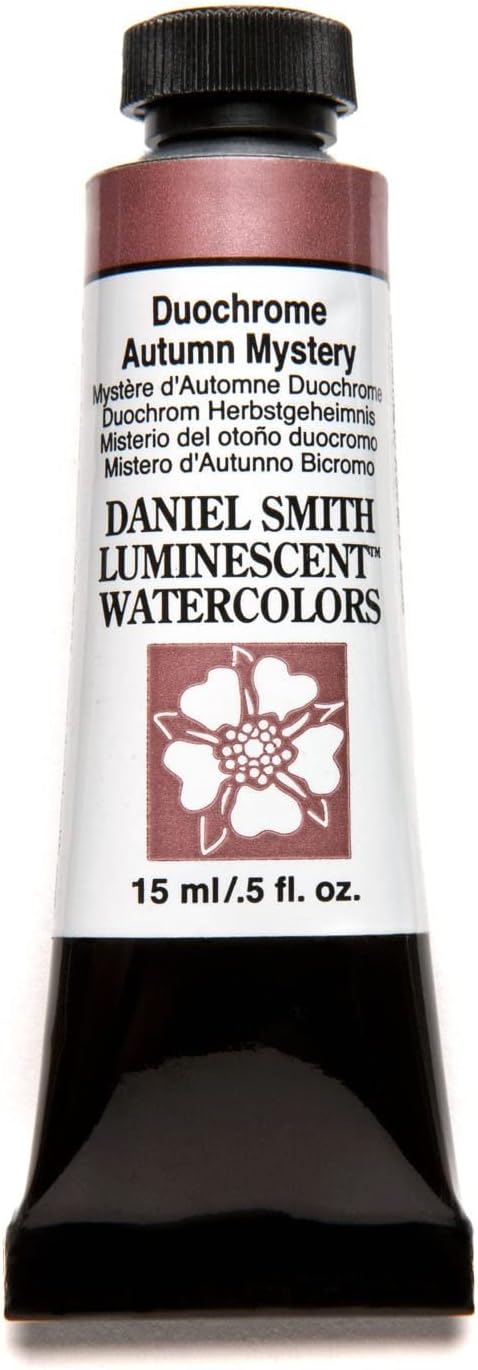 Daniel Smith Extra Fine Watercolor 15ml Paint Tube, Duochrome, Autumn Mystery (284640047), 0.5 Fl Oz (Pack of 1)...