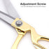 Ribbon Cutting Scissors Giant & Heavy Duty Professional Cutting Tools with Sharp Blades, Ideal for Grand Opening Ceremonies, Fabric, Crafting...