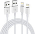 iPhone Charger Lightning Cable,2 Pack Apple MFi Certified USB iPhone Fast Chargering Cord,Data Sync Transfer for 13/12/11 Pro Max Xs X XR 8 7 6 5 ...