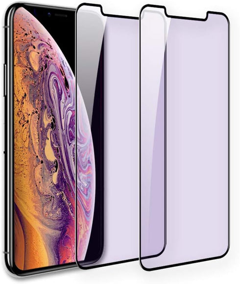 PERFECTSIGHT HD Clear Screen Protector for iPhone 11 Pro 2019, iPhone Xs 2018/ X/ 10 5.8 inch (2 Pack), 30% Anti Blue Light Filter Fingerprint Tem...