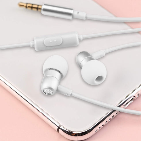SourceTon 3 Packs Lightweight Noise Isolating Earphones, in Ear Headphones Enhanced Bass Sound with Mini Body Fits All 3.5mm Interface Device- Bla...