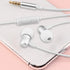 SourceTon 3 Packs Lightweight Noise Isolating Earphones, in Ear Headphones Enhanced Bass Sound with Mini Body Fits All 3.5mm Interface Device- Bla...