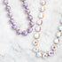 RIAH FASHION Chain Drape Multi Strand Long Layered Waterfall Necklace - Sparkly Rhinestone Statement Bib, Metallic Bead Collar Choker, Bohemian Fr...