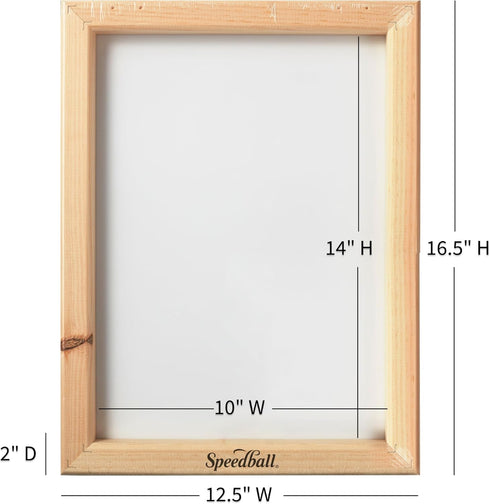 Speedball 4712 10-Inch-by-14-Inch Screen Printing Frame...