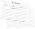 75 Count Recipe Cards 4x6inch Double Sided Thick Card Stock Fit with Recipe Binder Recipe Box Modern Minimal Design...