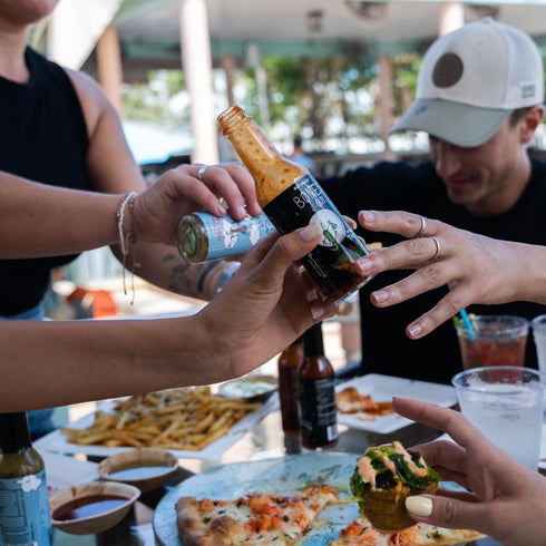 Bones Guy, Secret Sauce, Hot Sauce (5oz), Jalapeno Pepper Sauce, Unique Blend Gourmet Sauce, Perfect for Burgers, Sandwiches, and Dipping...