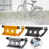Bike Block Fork Mount, Quick Release Fork Mount Truck Bed Bicycle Carrier Portable, Aluminum Alloy Bicycle Front Fork Fixed Clip Luggage Rack for ...