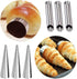 Stainless Steel Cream Horn Molds - 21 Pcs Cannoli Form Tubes & Conical Mold...