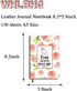 Christian Gift Bible Verse Leather Journal for Women A5 Hardcover Lined Notebook Prayer Faith Religious Gift Inspirational Friendship Gift Motivat...