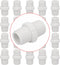 20Pack 1/2 Inch PVC Nipple Male Thread Coupling Adapter Connector (Male x Male) 1/2" PVC NPT Male Thread Coupling Pipe Fitting for Thread plumbing...